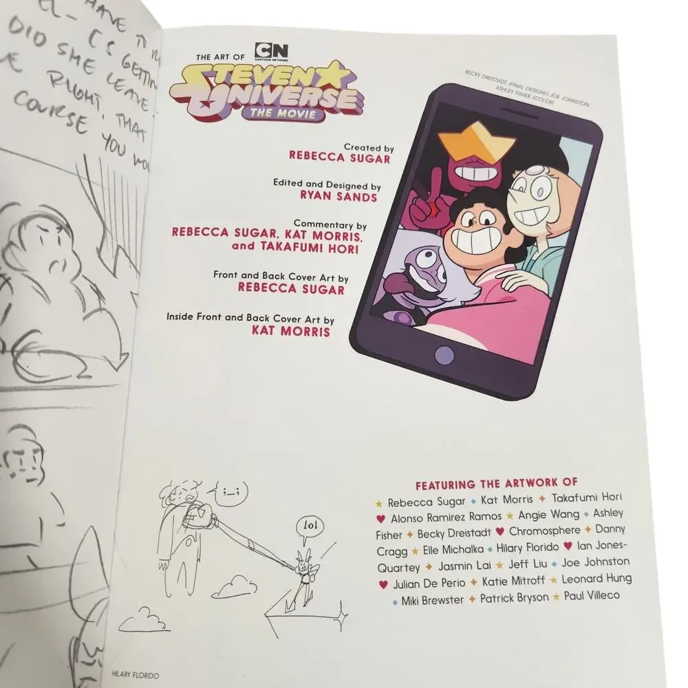 The Art Of Steven Universe The Movie Book Soft Cover Cartoon Network LIKE NEW - Picture 5 of 8